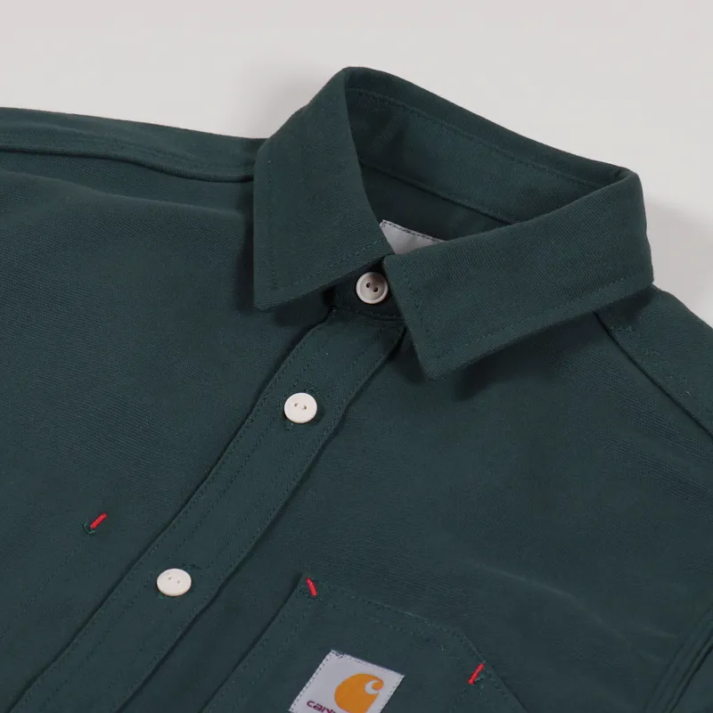 Carhartt WIP Long Sleeve Tony Shirt Dark Teal-3