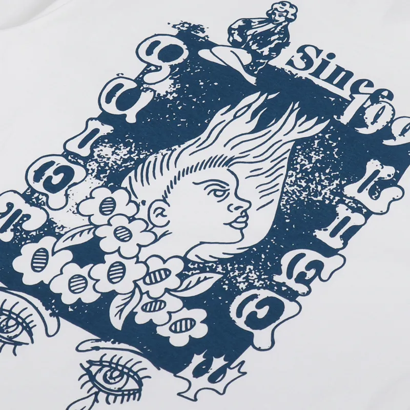 The Quiet Life Lady Luck T Shirt White-3