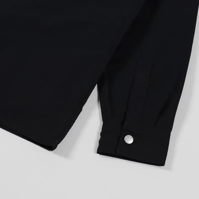 Carhartt WIP Mens Cotton Oxford Lander Shirt Jacket Black