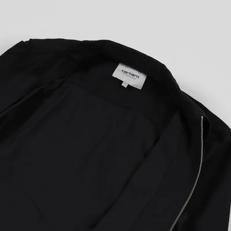 Carhartt WIP Mens Cotton Oxford Lander Shirt Jacket Black