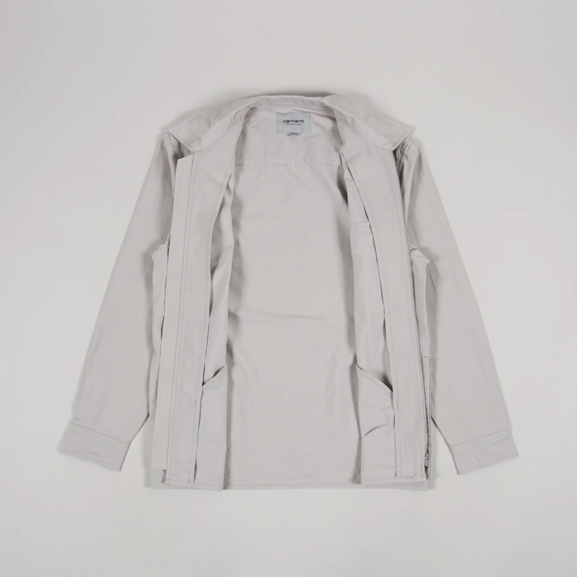 Carhartt WIP Mens Lightweight Lander Shirt Jacket Glaze White