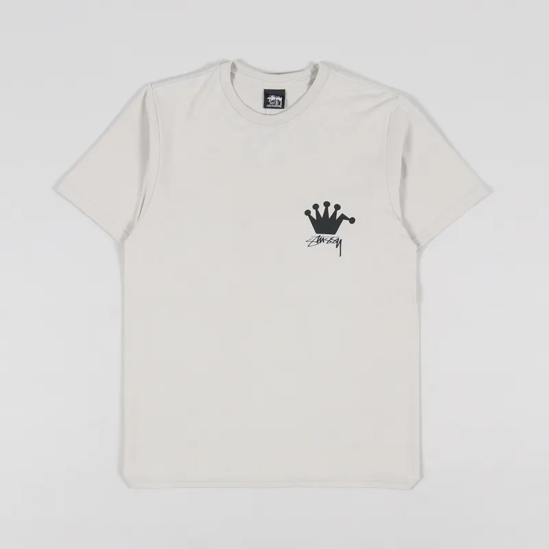 Stussy LB Crown T Shirt Smoke-1