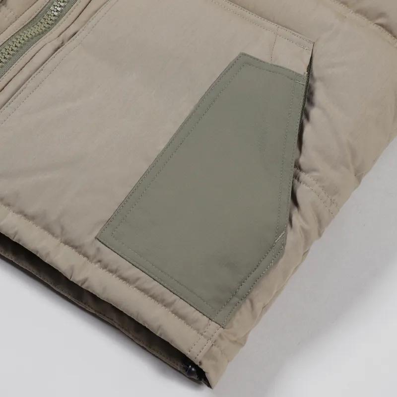 Dickies Lockport Puffer Vest Khaki-7