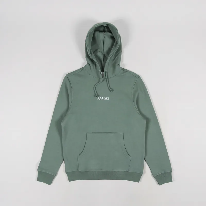Parlez Mens Ladsun Hoody Cotton Hoodie Light Khaki Green