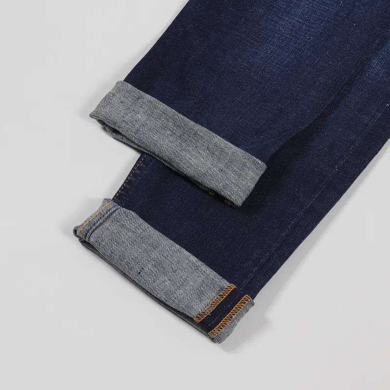 Nudie Jeans Lean Dean Dark Deep Worn-3