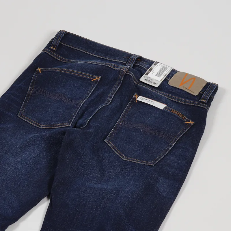 Nudie Jeans Lean Dean Dark Deep Worn-6