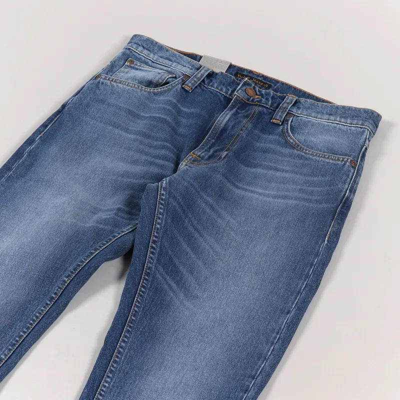 Nudie Jeans Lean Dean Indigo Exile-5