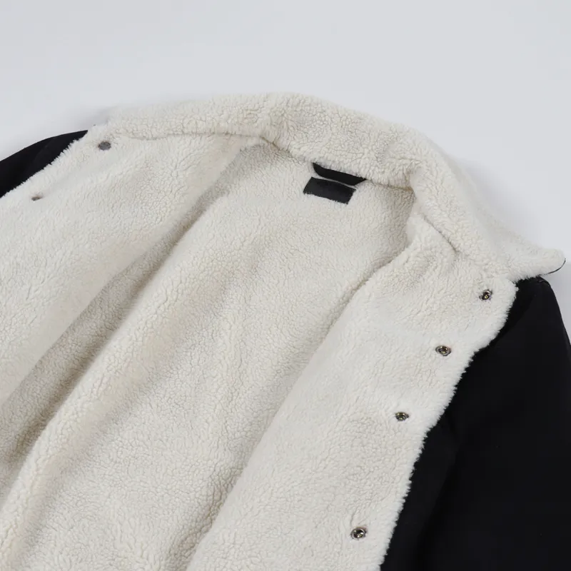 Nudie Jeans Lenny Jacket Black Worn-4