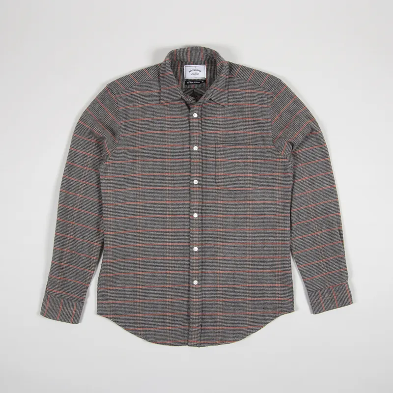 Portuguese Flannel Library ESP Shirt Brown