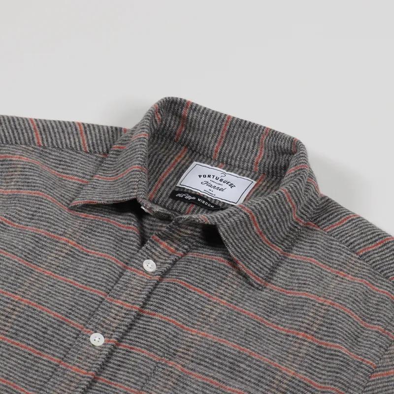 Portuguese Flannel Library ESP Shirt Brown-3