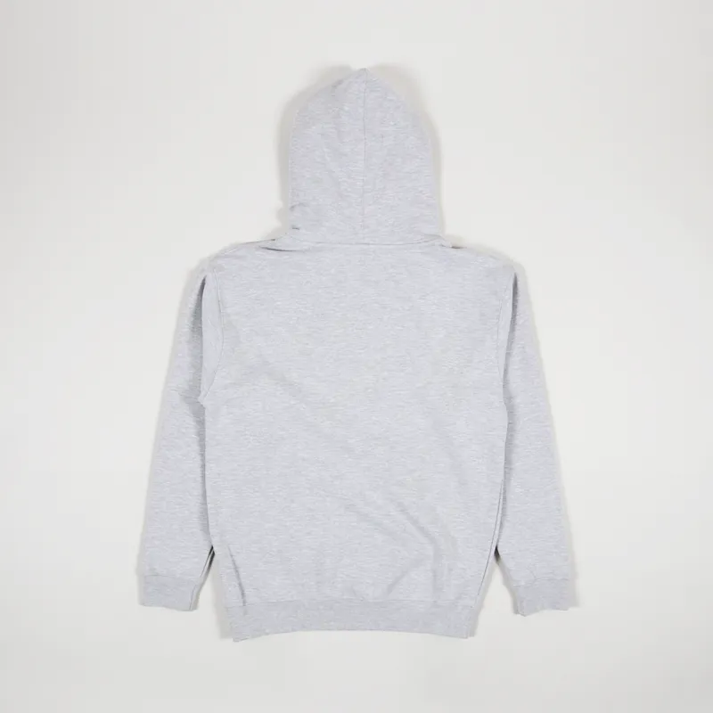 Pass Port Life Is Leisure Hoodie Grey Heather-1