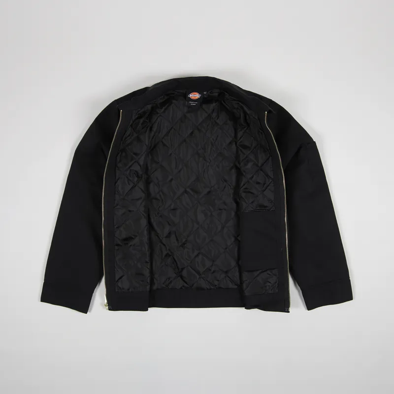 Dickies Lined Eisenhower Jacket Black-1