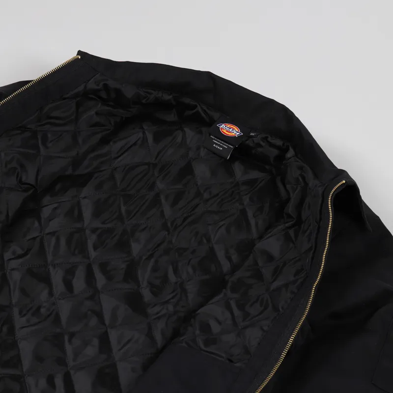 Dickies Lined Eisenhower Jacket Black-4