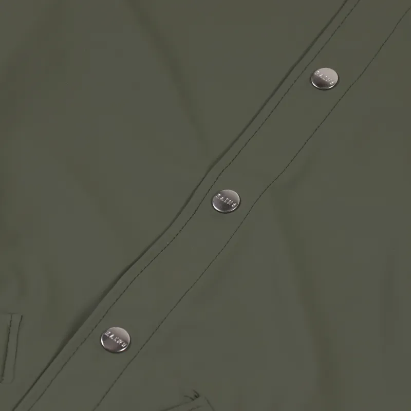 Rains Long Jacket Olive-7