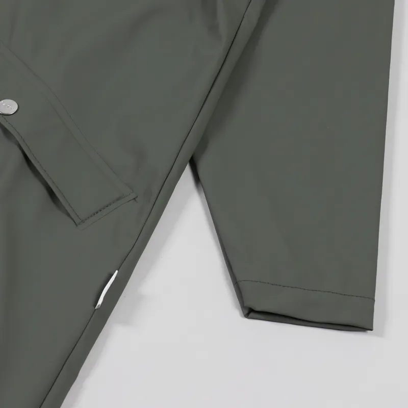 Rains Long Jacket Olive-5