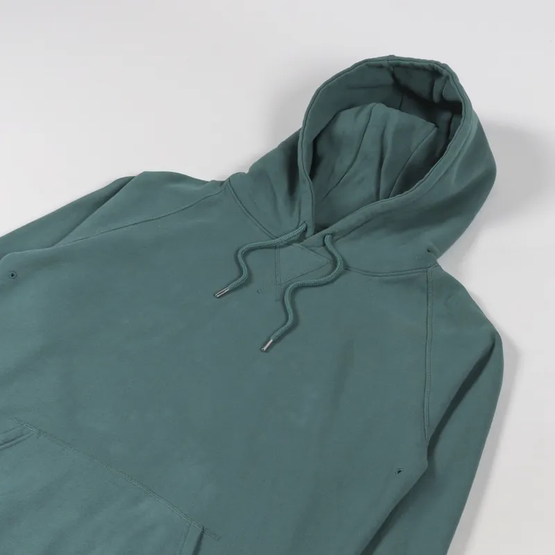 Pop Trading Company Logo Hooded Sweat Bistro Green-3