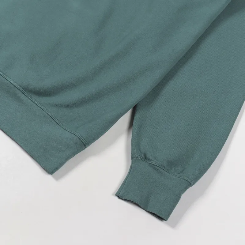 Pop Trading Company Logo Hooded Sweat Bistro Green-7