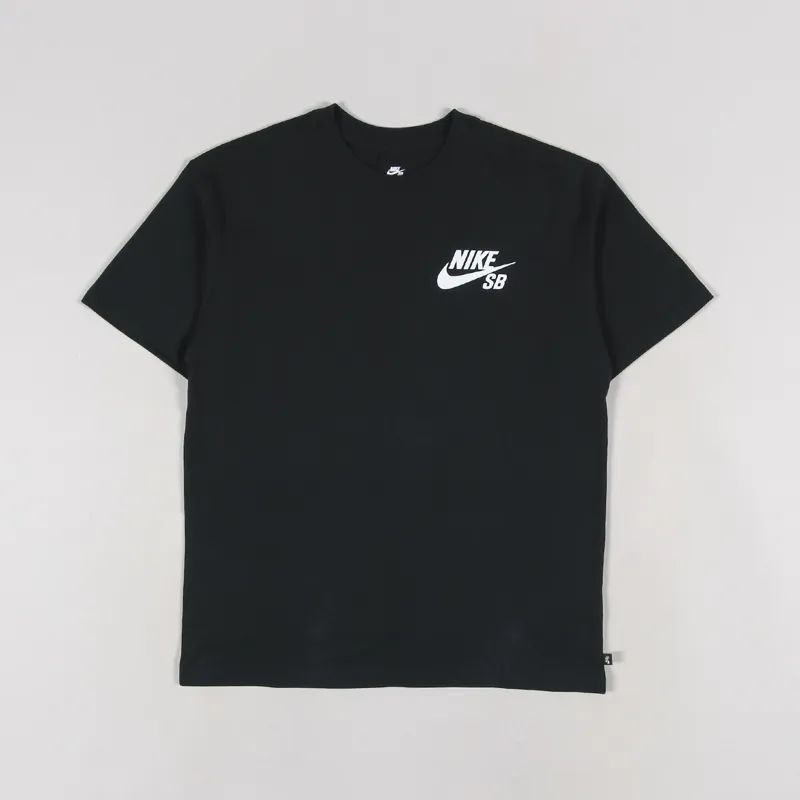 Nike SB Logo T Shirt Black