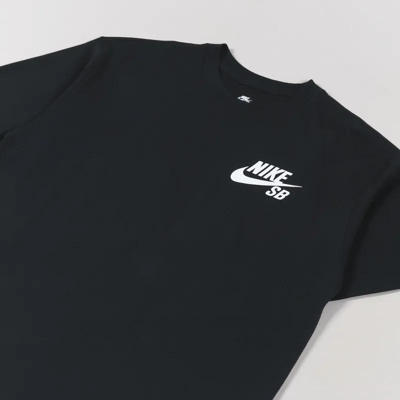 Nike SB Logo T Shirt Black-2