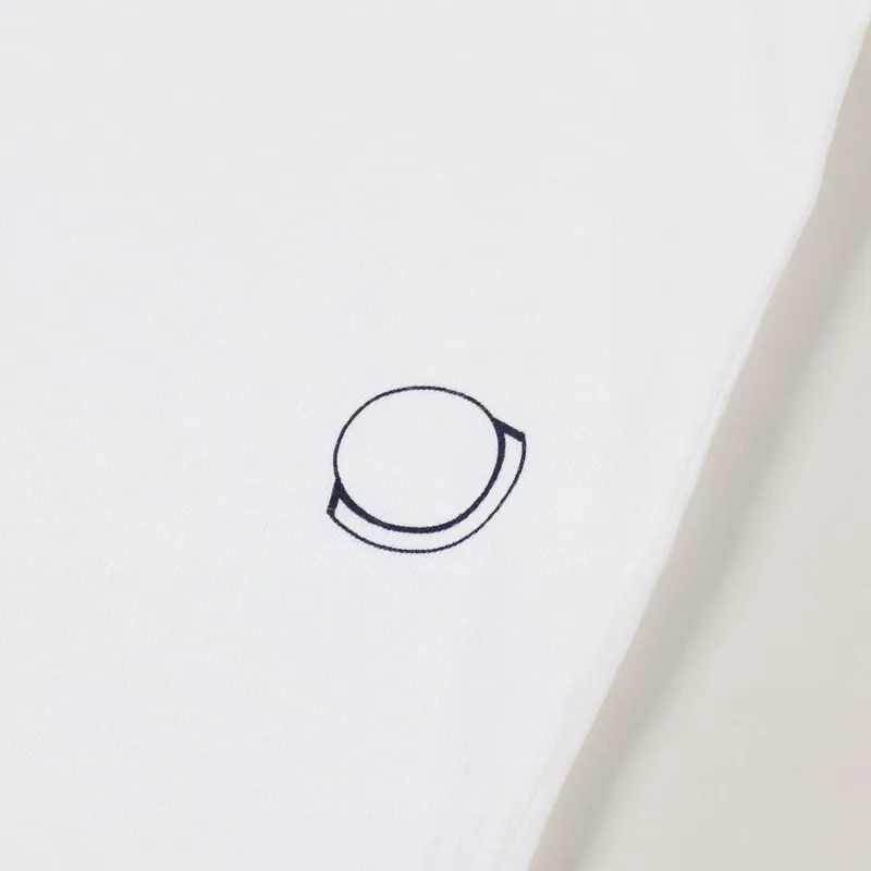 Folk Logo T Shirt White-3