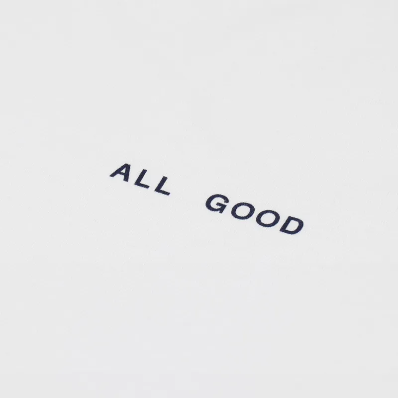 Folk Logo T Shirt White-2