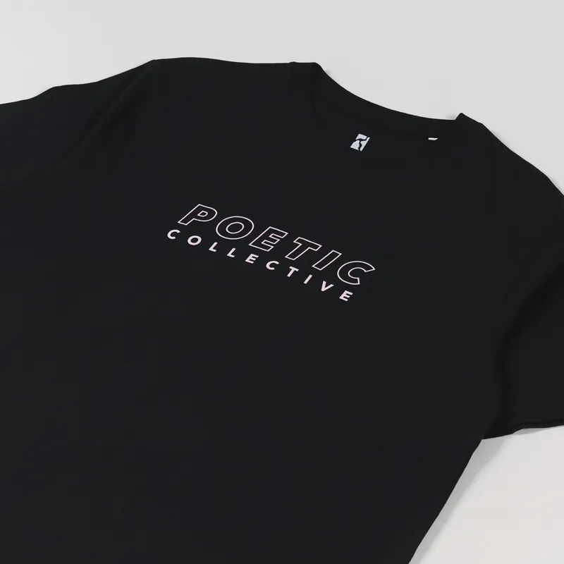 Poetic Collective Loose Fit T Shirt Black-2