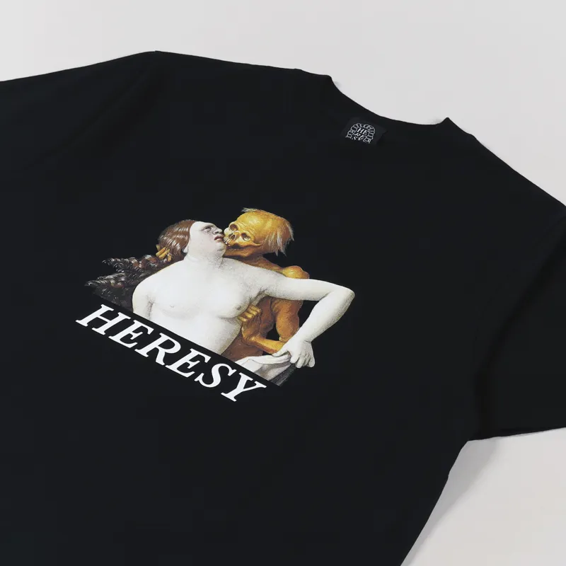 Heresy Love T Shirt Black-1