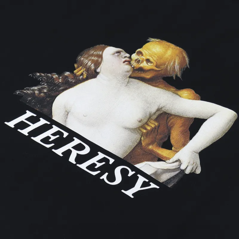 Heresy Love T Shirt Black-2