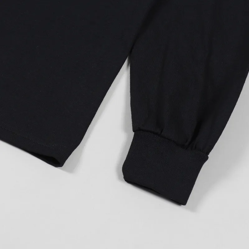 Ripndip Lord Nermal Pocket Long Sleeve T Shirt Black-4