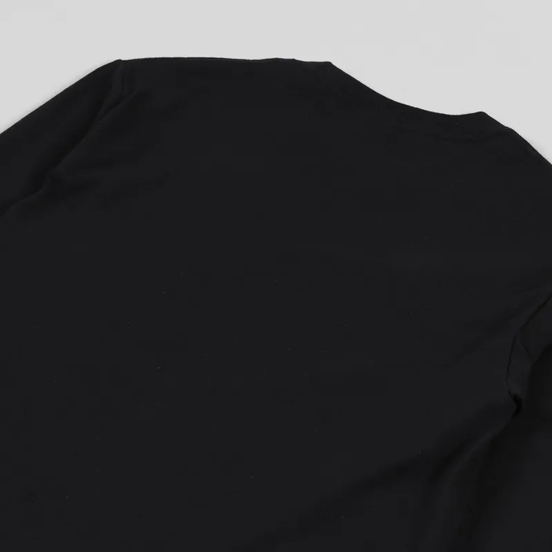 Ripndip Lord Nermal Pocket Long Sleeve T Shirt Black-3