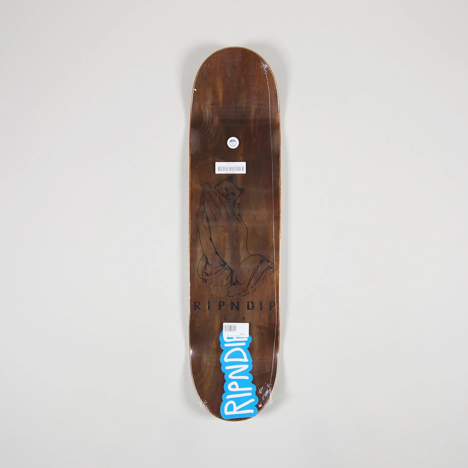 Ripndip Skateobarding Lord Nermal Deck Purple Black 8 Inch 