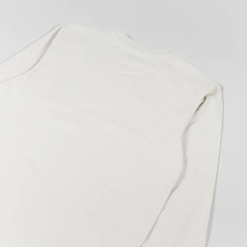 Carhartt WIP Long Sleeve American Script T Shirt Natural-3