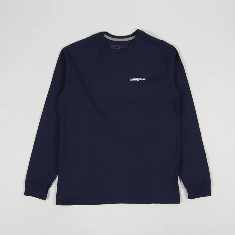 Patagonia navy long sleeve top