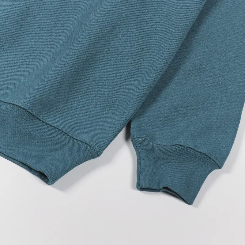 DIME SMALL LOGO SWEAT real teal スウェット Dime MTL Mens Little Logo Crew Neck Sweatshirt Real Teal