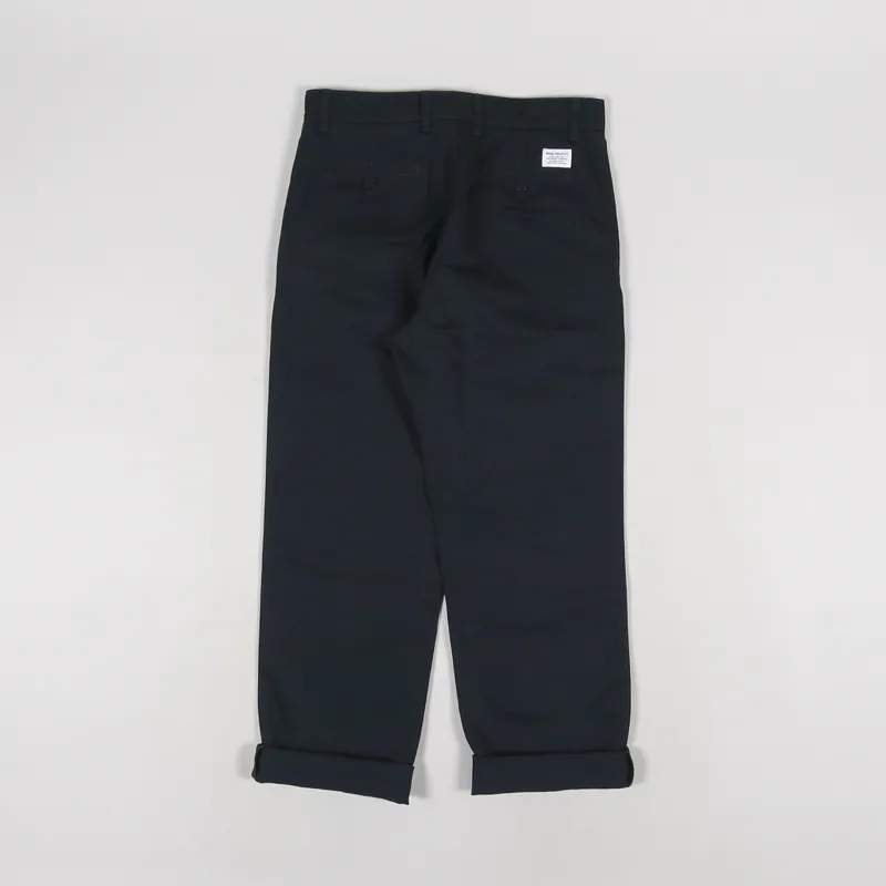 Norse Projects Lukas Heavy Trousers Dark Navy-1
