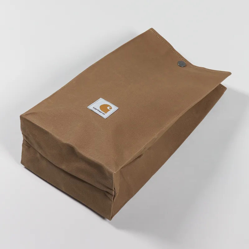 Carhartt WIP Lunch Bag Hamilton Brown-4