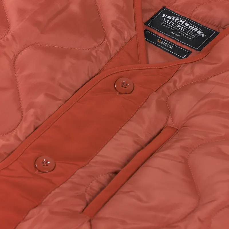 FrizmWORKS M65 Field Liner Jacket 3 Orange-7