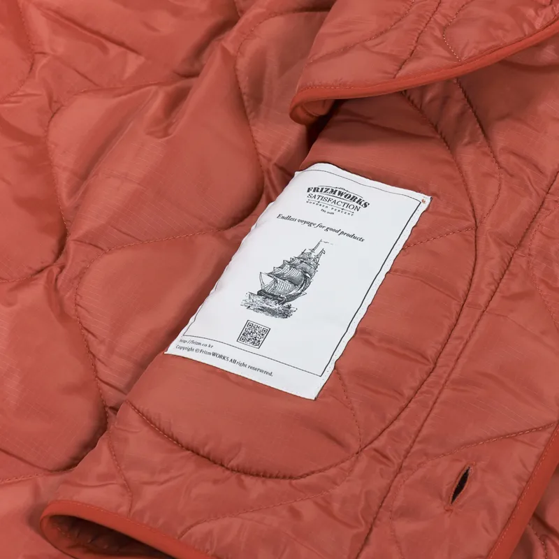 FrizmWORKS M65 Field Liner Jacket 3 Orange-9
