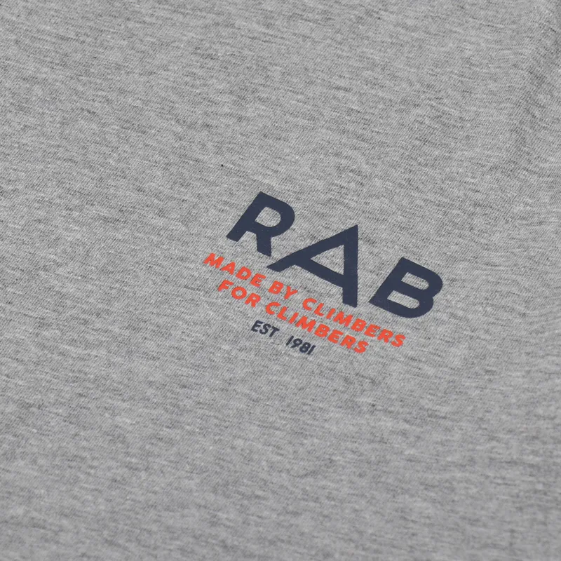 Rab Stance Sunrise T Shirt Grey Marl-5