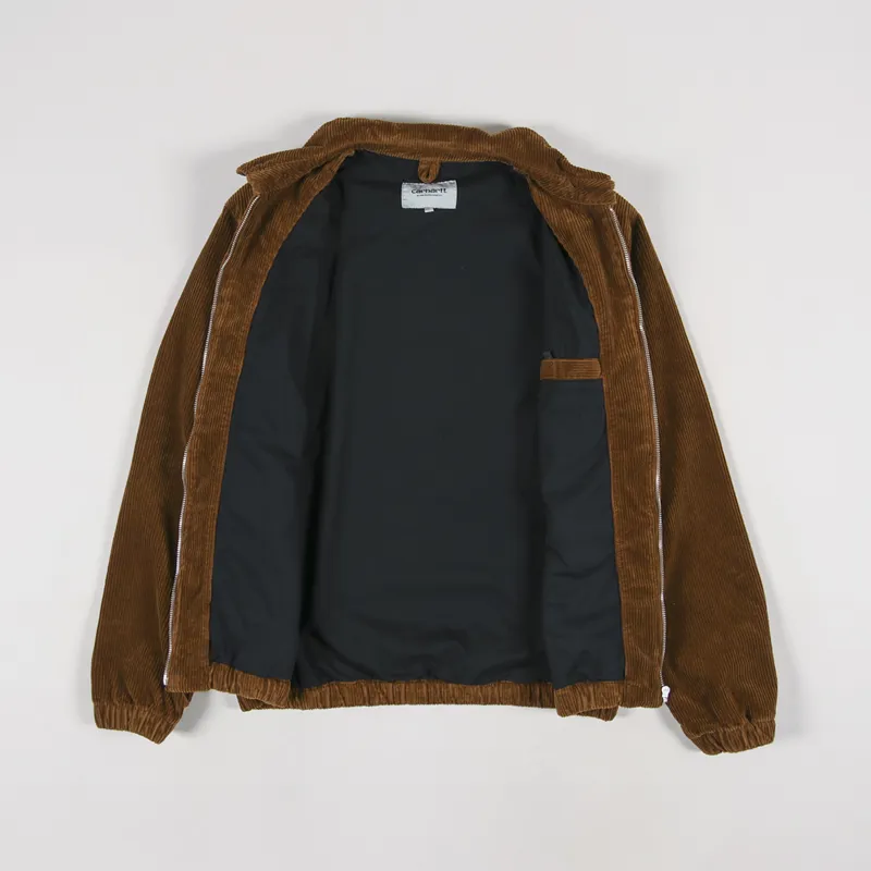 Carhartt WIP Mens Corduroy Madison Jacket Tawny Brown