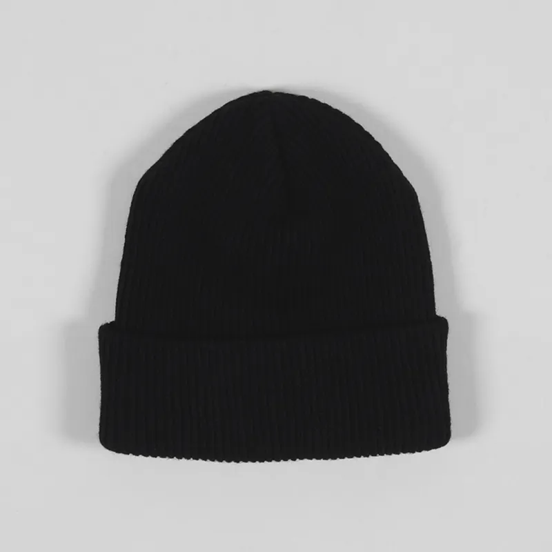 Wood Wood Mande Beanie Black-1