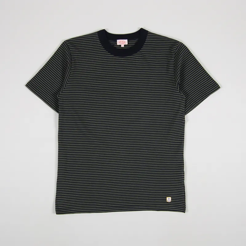 Armor Lux Raye Heritage T Shirt Rich Navy Epicea