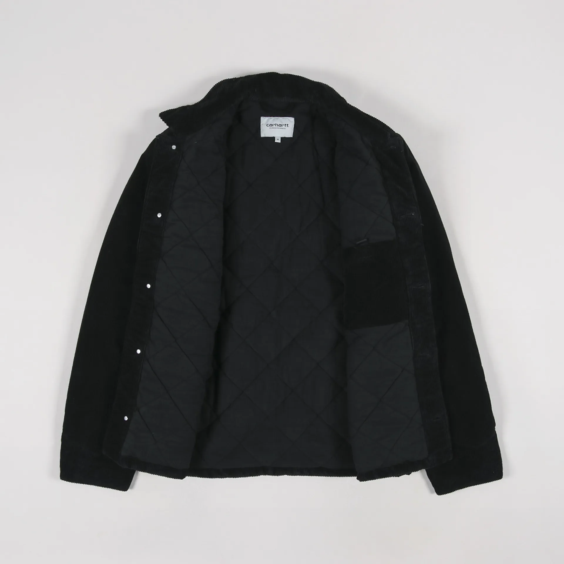 Carhartt WIP Michigan Coat Black Coventry Corduroy