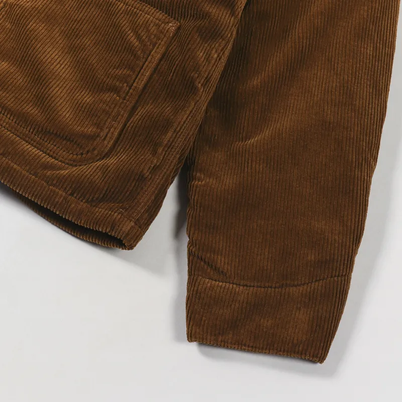 Carhartt WIP Michigan Coat Tawny Coventry Corduroy-6