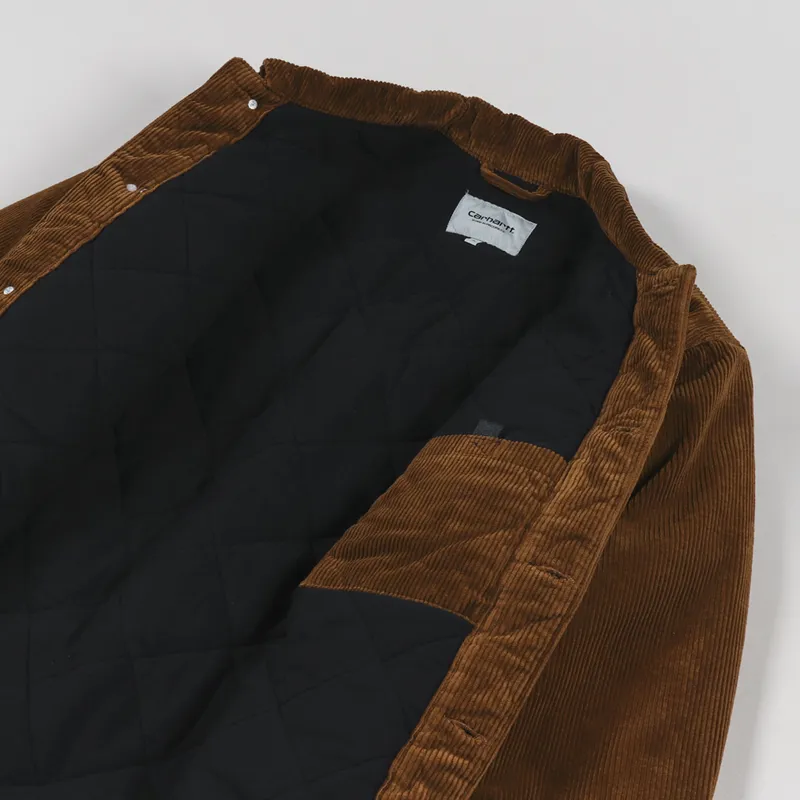 Carhartt WIP Michigan Coat Tawny Coventry Corduroy-4