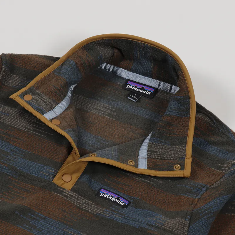 Patagonia Micro D Snap-T Fleece Pullover Native Seeds Industrial Green-4