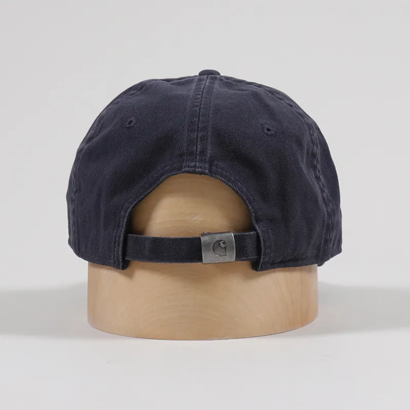 Carhartt WIP Madison Logo Cap Dark Navy Wax-3