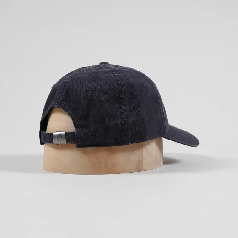 Carhartt WIP Madison Logo Cap Dark Navy Wax-1