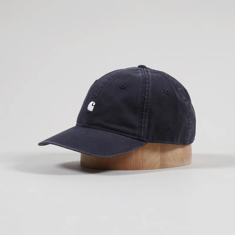 Carhartt WIP Madison Logo Cap Dark Navy Wax