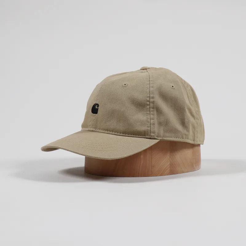 Carhartt WIP Madison Logo Cap Leather Black
